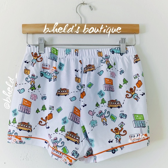 Roller Rabbit On The Road Polo Pajamas in White Size X-Small (XS) Brand New NWT - Picture 13 of 16